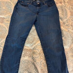 Levi's Dark Blue Straight Leg Women's Jeans